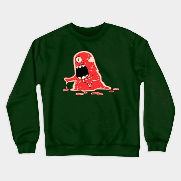 slimy monster Crewneck Sweatshirt by Mr hicham